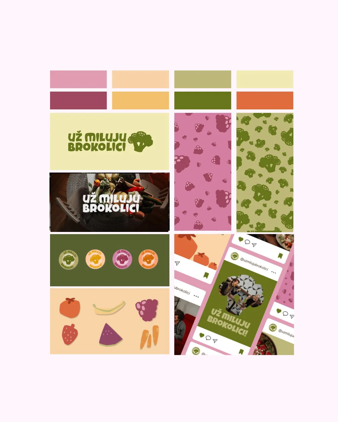 Ukázka moderního webdesignu na webu pro terapeutky a podnikatelky z Olomouce – hravý a veselý design včetně autorských ilustrací